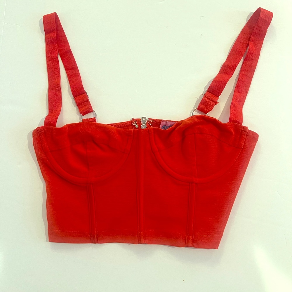 Red Corset Top